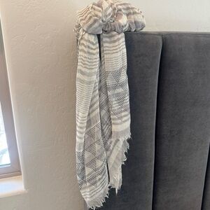 Jimmy Choo Lightweight Metallic Scarf